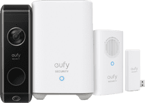 Eufy Video Doorbell Dual 2 Pro with HomeBase + Chime Wireless doorbell with intercom