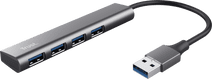 Trust Halyx 4 Ports USB-A 3.2 Gen 1 Hub USB-Hub