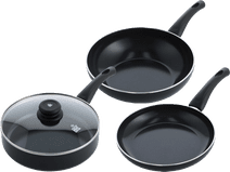 BK Brilliant Frying Pan set 24cm + 28cm + High-Sided Skillet Ceramic pan