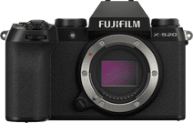 Fujifilm X-S20 Schwarz Gehäuse Kamera mit neigbarem Display