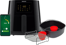Philips Airfryer XL Connected HD9280/70 + Grillrost + Backform RapidAir