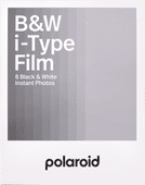 Polaroid B&W Instant Photo Paper i-Type Film (8 sheets) On the go gift