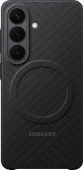 Samsung Galaxy S26 Carbon Backcover mit Magnet Schwarz Samsung Galaxy S26 Hülle