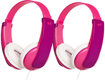 JVC HA-KD7 Rosa Doppelpack Kopfhörer mit Kabel