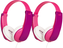 JVC HA-KD7 Pink Duo Pack Wired headphones