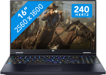 Acer Predator Helios 16 PH16-71-9705 - 16 inches - Intel Core i9 - 16GB RAM / 1TB SSD - RTX 4080 Laptop with mid-range build quality