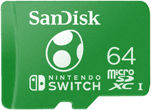 SanDisk MicroSDXC Extreme Gaming 64GB Yoshi (Nintendo Licensed) Nintendo Switch memory card