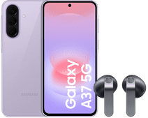 Samsung Galaxy A37 256GB Rosa 5G + Samsung Galaxy Buds4 Schwarz Smartphone-Set