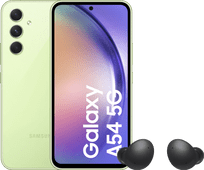 Samsung Galaxy A54 128GB Grün 5G + Galaxy Buds2 Schwarz Samsung A54