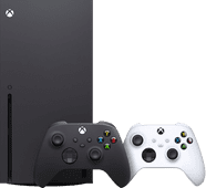 Xbox Series X + Microsoft Xbox Controller White Xbox Series X and Xbox Series S console