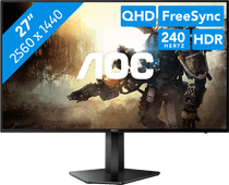 AOC AGON AG276QZD Gaming monitor with a high refresh rate