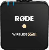 Rode Wireless GO II Transmitter Microphone for camera