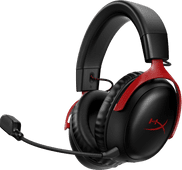 HyperX Cloud III Wireless Gaming-Headset - Schwarz/Rot (PC, PS5, PS4) Top 10 am besten verkaufte Gaming-Headsets für PC