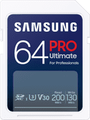 Samsung SDXC PRO Ultimate 64GB 130 MB/s Samsung Speicherkarte