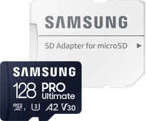 Samsung PRO Ultimate 128GB (2023) MicroSDXC + SD Adapter Memory card