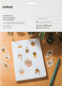 Cricut Bedruckbares Vinyl Weiß A4 (12 Blatt) Material fürSchneideplotter