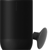 Sonos Move 2 Schwarz + Wandhaken Schwarz Sonos Lautsprecher