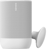 Sonos Move 2 White + Wall Hook White Small or medium-sized WiFi speaker