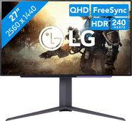 LG UltraGear OLED 27GR95QE-B Gaming-Monitor mit hoher Auflösung