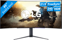 LG UltraGear OLED 45GR95QE-B Gaming-Monitor mit hoher Auflösung