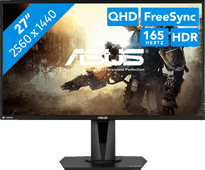 ASUS TUF Gaming VG27AQ Gaming monitor with a high resolution