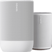 Sonos Move 2 White + Era 100 White Sonos speaker with Alexa