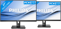 Philips 272B1G/00 Doppelpack Business-Monitor für ein Setup mit zwei Monitoren