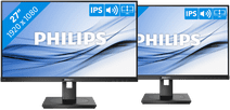 2x Philips 272B1G/00 Business-Monitor für ein Setup mit zwei Monitoren