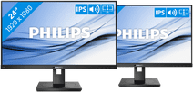 Philips 242B1G/00 Doppelpack Business-Monitor für ein Setup mit zwei Monitoren