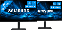 2x Samsung LS27A800UJPXEN Monitor recommended for dual or triple set-ups