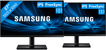 2x Samsung LF27T450FQRXEN T45F Business-Monitor für ein Setup mit zwei Monitoren