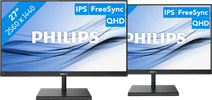 2x Philips 275E1S/00 27 Zoll Monitor-Set