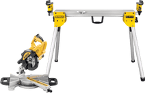 DeWalt DWS773-QS + Underframe Small radial arm saw