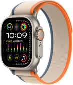 Apple Watch Ultra 2 4G 49 mm Trail Armband Orange/Beige S/M Unfassparangebot 2024 für Smartwatches