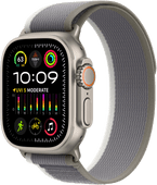 Apple Watch Ultra 2 4G 49 mm Trail Armband Grün/Grau M/L Unfassparangebot 2024 für Smartwatches