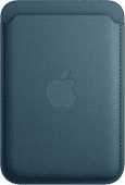 Apple Feingewebe Wallet für das iPhone mit MagSafe Pazifikblau 