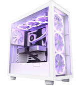 NZXT H7 Elite - White - 2023 Model Computer case suitable for Micro-ATX mother boards