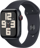 Apple Watch SE (2022) 4G 44 mm Mitternacht Aluminium Sportarmband S/M Sportgeschenk