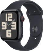 Apple Watch SE (2022) 4G 44 mm Mitternacht Aluminium Sportarmband M/L Apple Watch 4G (Cellular)