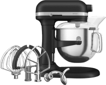 KitchenAid Artisan Bowl-Lift 5KSM70SHXEBK Gusseisen-Schwarz KitchenAid Artisan mit Schüsselheber