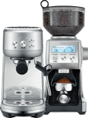 Sage the Bambino Stainless Steel + Kaffeemühle 