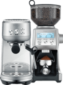 Sage The Bambino Stainless Steel + Bean Grinder Sage piston machines