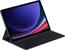 Samsung Galaxy Tab S9 Tastaturhülle QWERTZ Schwarz Samsung Galaxy Tab S9 oder S9 FE Hülle