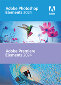 Adobe Photoshop Elements 2024 & Adobe Premiere 2024 (English) Editing software