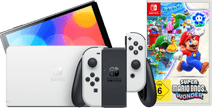 Nintendo Switch OLED White + Super Mario Bros. Wonder Nintendo Switch OLED