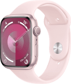 Apple Watch Series 9 45 mm Rosé Aluminium Sportarmband M/L Apple Watch 44/45 mm