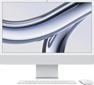 Apple iMac 24" (2023) M3 (8 Core CPU / 10 Core GPU) 16GB/512GB Silber QWERTZ All-in-One-PC