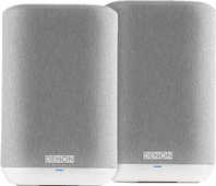 Denon Home 150 Doppelpack Weiß WLAN-Lautsprecher mit Bluetooth