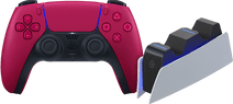 Kabelloser Controller Sony PlayStation 5 DualSense Cosmic Red + BlueBuilt-Ladestation 