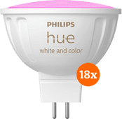 Philips Hue Spot White & Color MR16 18er-Pack Philips Hue einzeln erhältliche Smart-Lampe